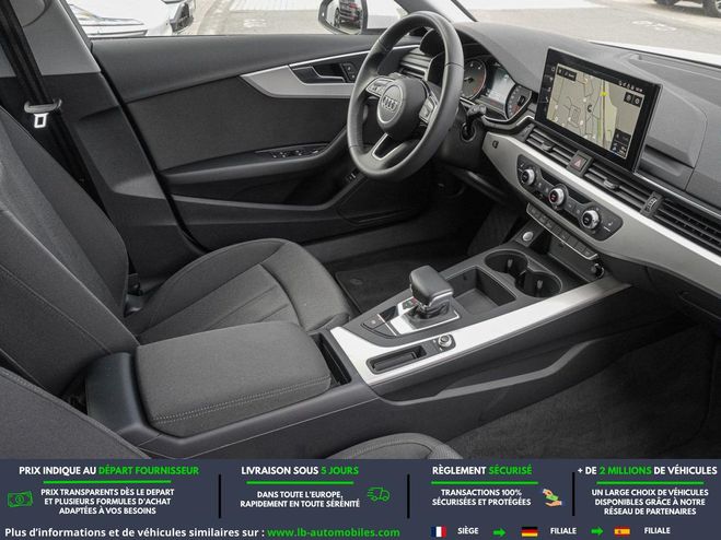 Audi A4 40 TDI 204 BVA Blanc M�tallique de 2023