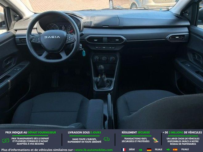 Dacia Sandero TCe 90 BVM Blanc de 2023