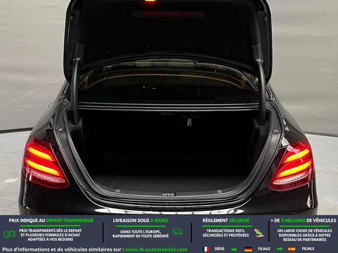 Mercedes Classe E 220 d BVA Noir M�tallique de 2017
