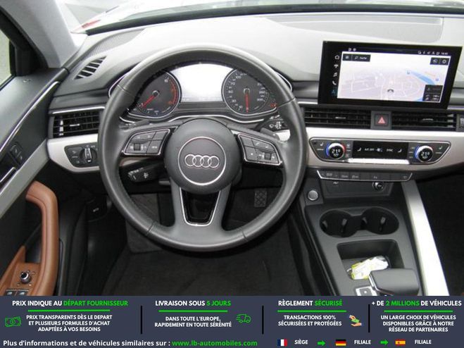 Audi A4 2.0 TFSI  190 BVA Noir de 2019