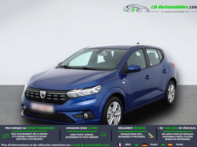 Dacia Sandero TCe 90 BVA Bleu M�tallique de 2021