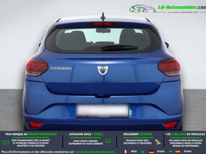 Dacia Sandero TCe 90 BVA Bleu M�tallique de 2021