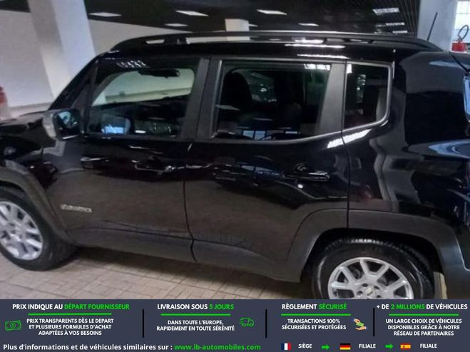 Jeep Renegade 1.6  Multijet 130 ch BVM Noir M�tallique de 2021