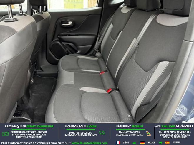 Jeep Renegade 1.5 130 ch BVR7 e-Hybrid Bleu M�tallique de 2022