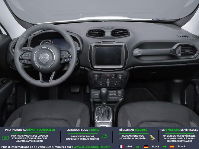 Jeep Renegade 1.5 130 ch BVR7 e-Hybrid Blanc M�tallique de 2022