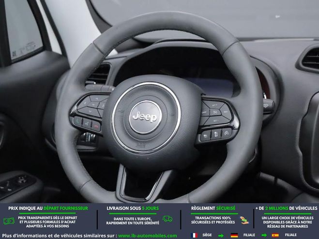 Jeep Renegade 1.5 130 ch BVR7 e-Hybrid Blanc M�tallique de 2022