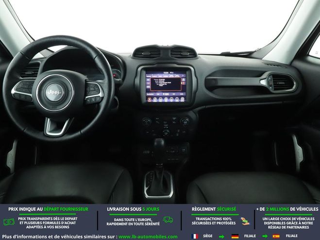 Jeep Renegade 1.3 190 ch PHEV BVA 4xe eAWD Noir M�tallique de 2023