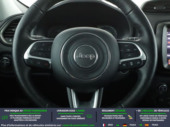 Jeep Renegade 1.3 190 ch PHEV BVA 4xe eAWD Noir M�tallique de 2023