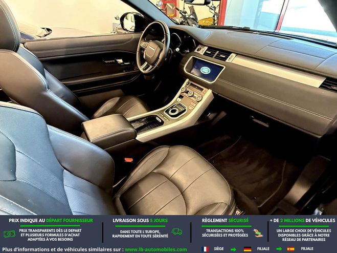 Land rover Range Rover Evoque TD4 150 BVA Noir M�tallique de 2018