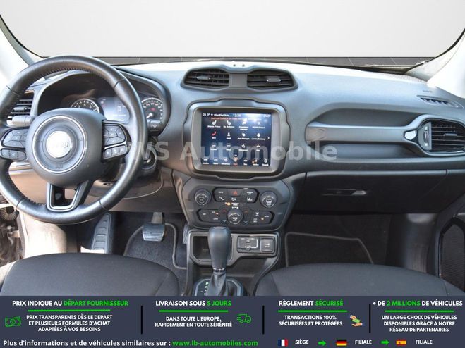 Jeep Renegade 1.3 GSE 150 ch BVA Noir M�tallique de 2020