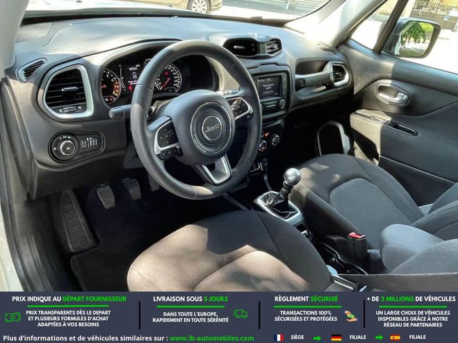 Jeep Renegade 1.0 GSE 120 ch BVM Blanc M�tallique de 2019