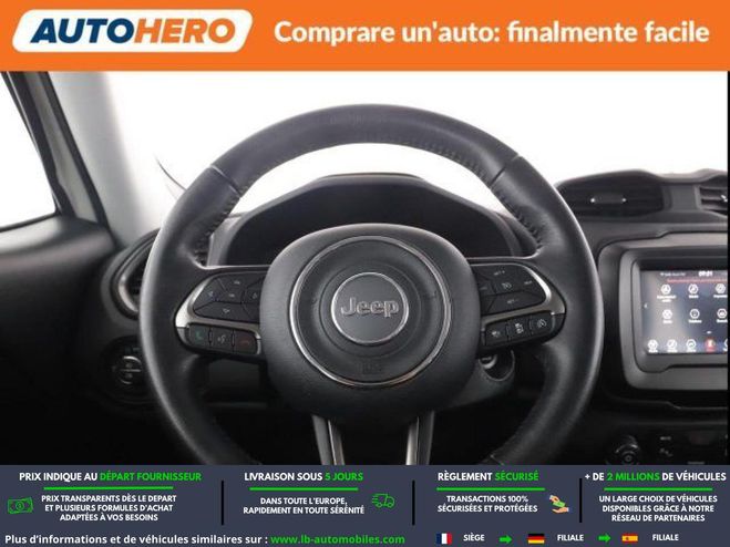 Jeep Renegade 1.0 GSE 120 ch BVM Blanc M�tallique de 2019