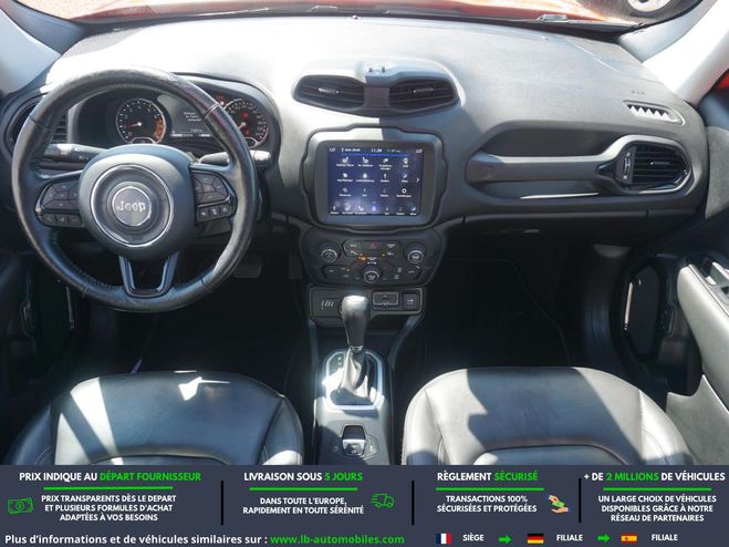 Jeep Renegade 1.3 GSE 180 ch 4x4 BVA Orange M�tallique de 2019