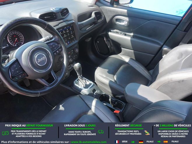 Jeep Renegade 1.3 GSE 180 ch 4x4 BVA Orange M�tallique de 2019