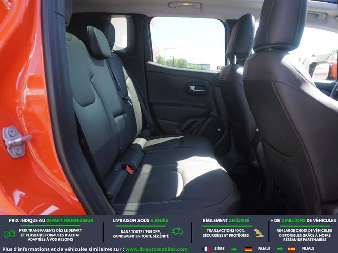 Jeep Renegade 1.3 GSE 180 ch 4x4 BVA Orange M�tallique de 2019