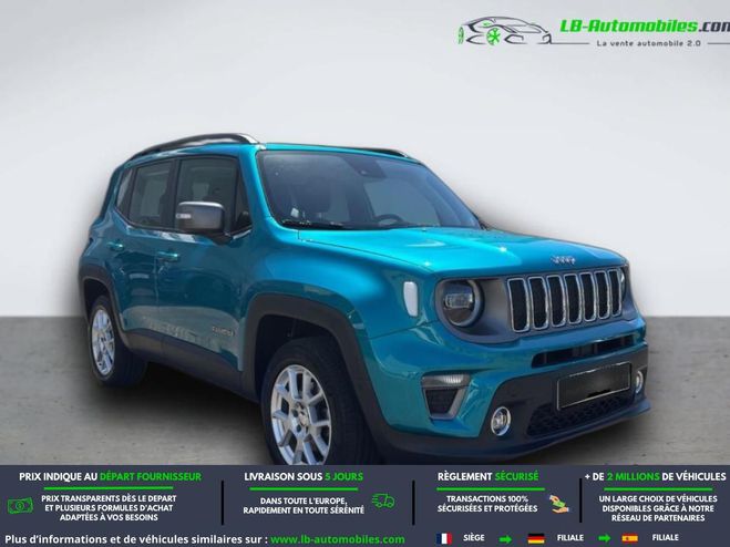 Jeep Renegade 1.3 GSE 180 ch 4x4 BVA Vert M�tallique de 2020