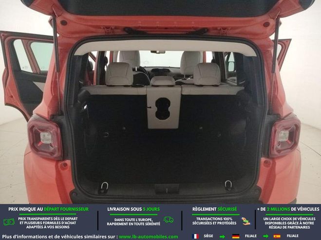 Jeep Renegade 1.3 GSE 150 ch BVA Orange M�tallique de 2019