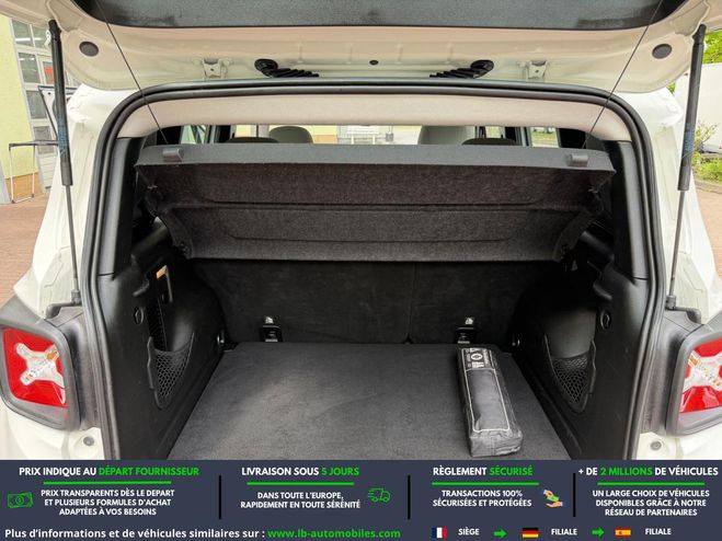 Jeep Renegade 1.3 GSE 150 ch BVA Blanc de 2019