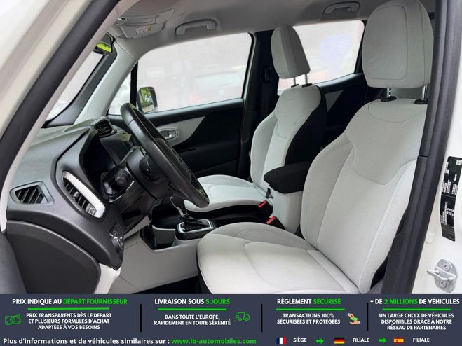 Jeep Renegade 1.3 GSE 150 ch BVA Blanc de 2019