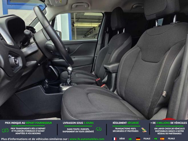 Jeep Renegade 2.0 Multijet 140 ch 4x4 BVM Noir M�tallique de 2019
