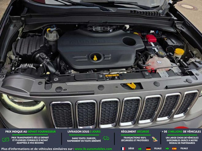 Jeep Renegade 2.0 Multijet 140 ch 4x4 BVM Noir M�tallique de 2019