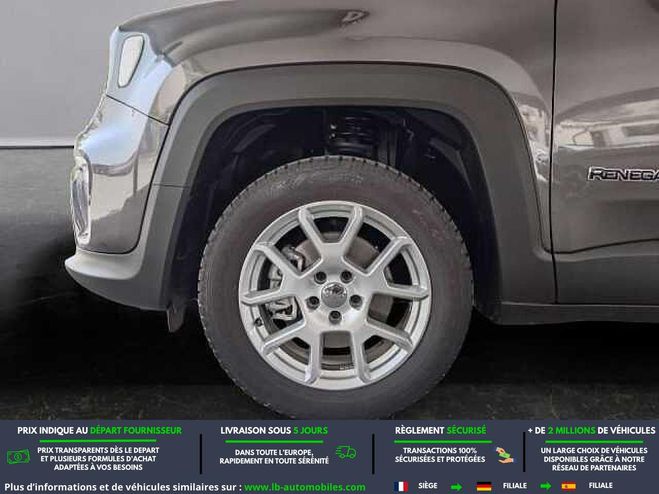 Jeep Renegade 2.0 Multijet 140 ch 4x4 BVM Gris M�tallique de 2019