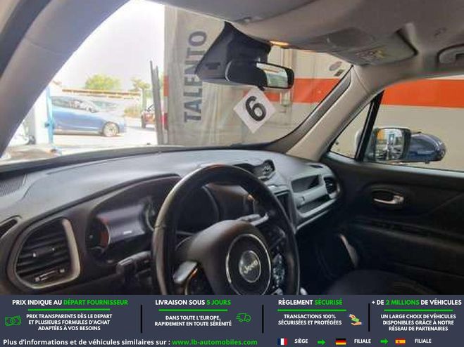 Jeep Renegade 1.3 GSE 150 ch BVA Blanc M�tallique de 2019