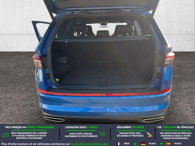 Skoda Kodiaq 2.0 TSI 245 BVA 4x4 5pl Bleu M�tallique de 2023