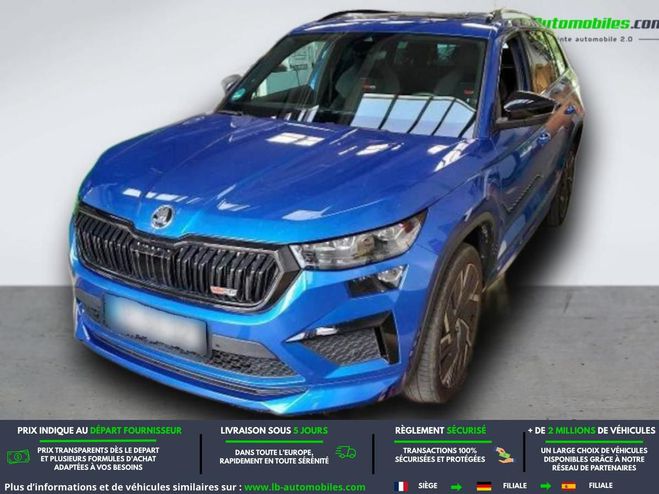 Skoda Kodiaq 2.0 TSI 245 BVA 4x4 7pl Bleu M�tallique de 2022