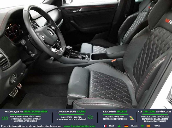 Skoda Kodiaq 2.0 TSI 245 BVA 4x4 5pl Blanc M�tallique de 2023