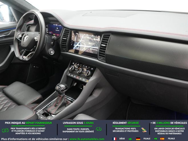 Skoda Kodiaq 2.0 TSI 245 BVA 4x4 5pl Noir de 2022