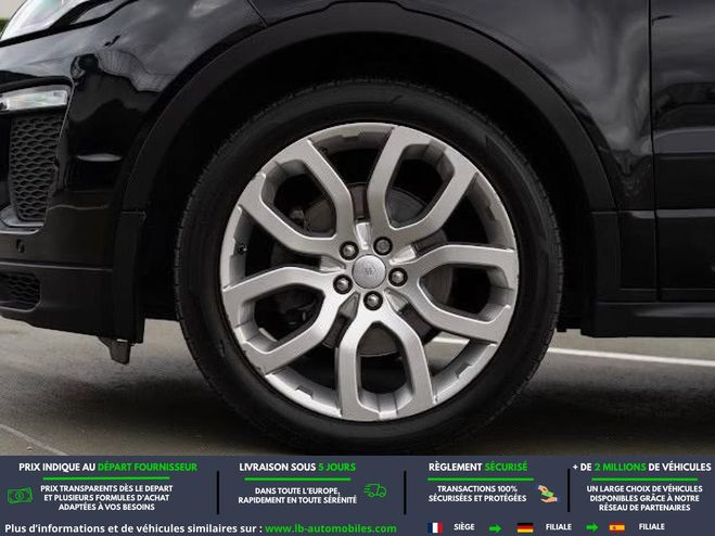 Land rover Range Rover Evoque TD4 180 BVA Noir M�tallique de 2017