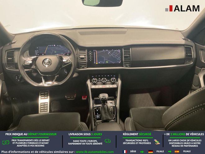 Skoda Kodiaq 2.0 TDI 200  BVA 4x4 7pl Noir M�tallique de 2023
