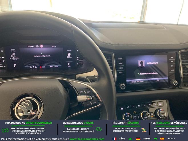 Skoda Kodiaq 2.0 TDI 150  BVA 5pl Blanc M�tallique de 2022