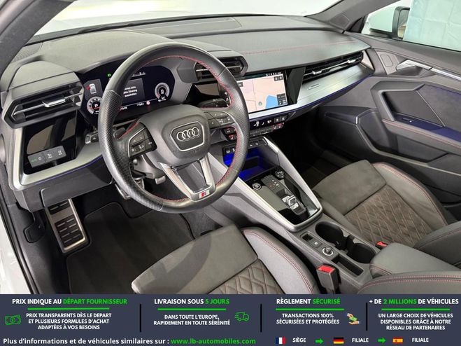 Audi A3 35 TFSI Mild Hybrid 150 BVA Blanc M�tallique de 2022