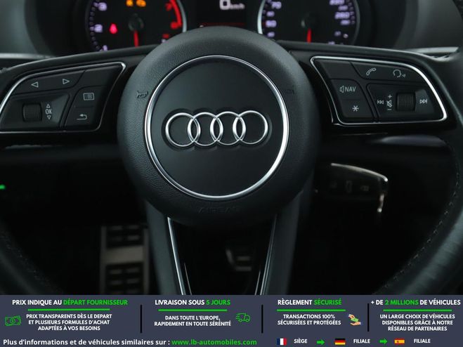 Audi A3 TFSI 190 BVA Noir M�tallique de 2017