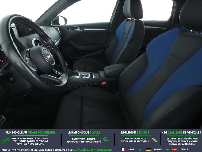 Audi A3 TFSI 190 BVA Noir M�tallique de 2017