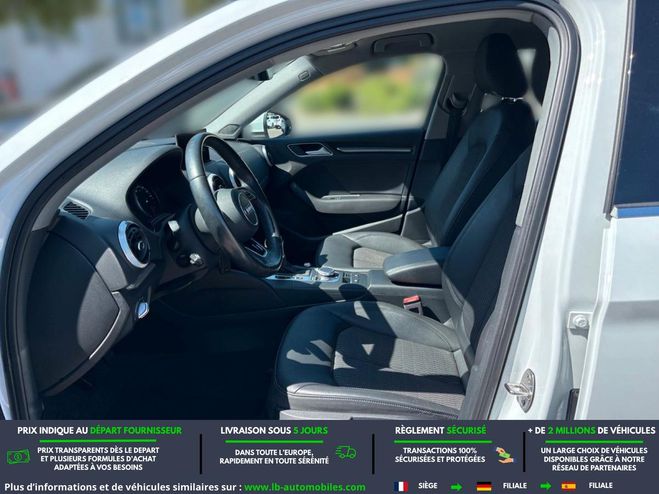 Audi A3 TFSI 190 BVA Blanc M�tallique de 2017