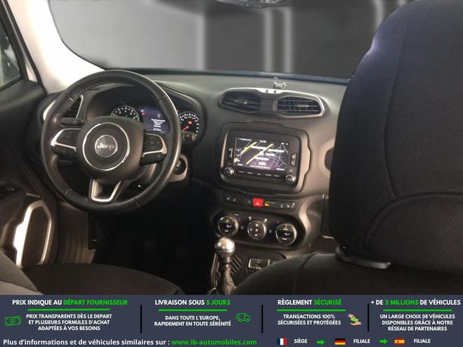Jeep Renegade 1.4 MultiAir 140 ch Blanc de 2015