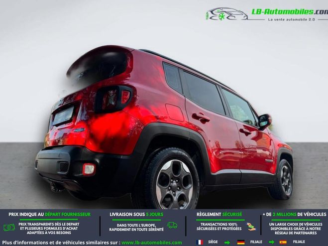 Jeep Renegade 1.4  MultiAir 140 ch BVA Rouge M�tallique de 2017
