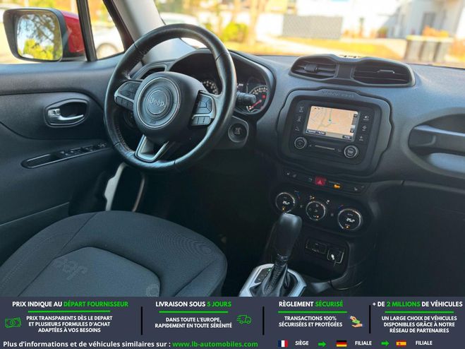 Jeep Renegade 1.4  MultiAir 140 ch BVA Rouge M�tallique de 2017