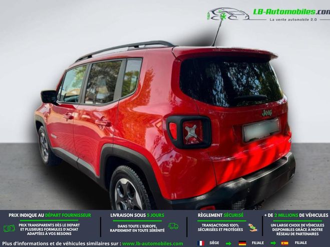 Jeep Renegade 1.4  MultiAir 140 ch BVA Rouge M�tallique de 2017