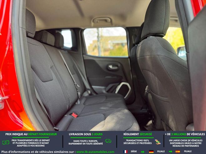 Jeep Renegade 1.4  MultiAir 140 ch BVA Rouge M�tallique de 2017