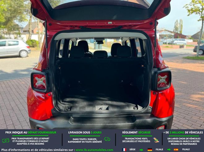 Jeep Renegade 1.4  MultiAir 140 ch BVA Rouge M�tallique de 2017