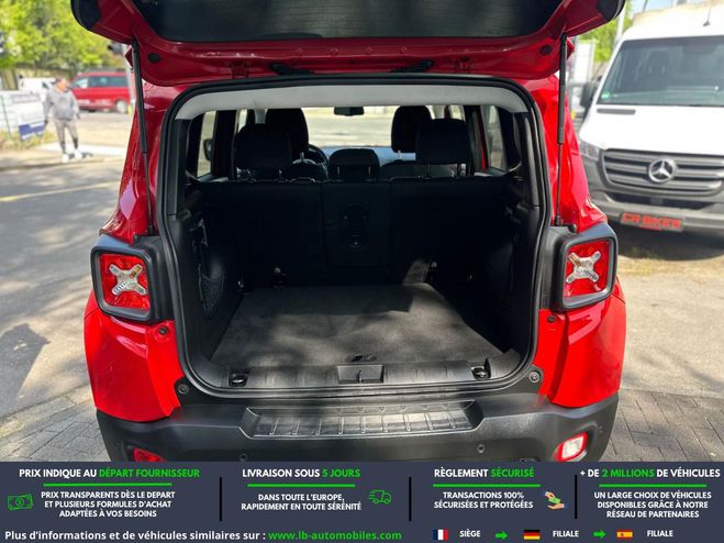 Jeep Renegade 1.4 MultiAir 170 ch BVA Rouge de 2017