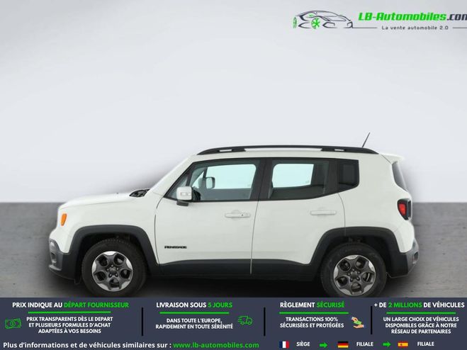 Jeep Renegade 1.6 Multijet 120 ch BVA Blanc M�tallique de 2017