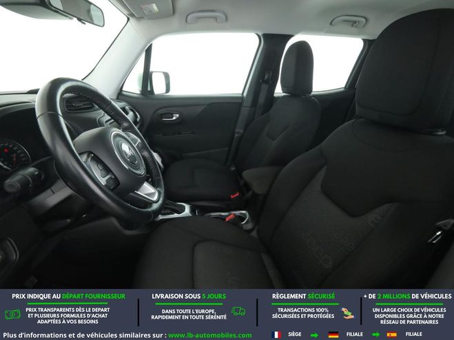 Jeep Renegade 1.6 Multijet 120 ch BVA Blanc M�tallique de 2017