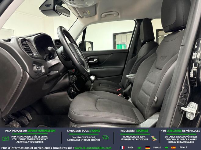 Jeep Renegade 1.6 E.torQ Evo 110 ch Noir M�tallique de 2017