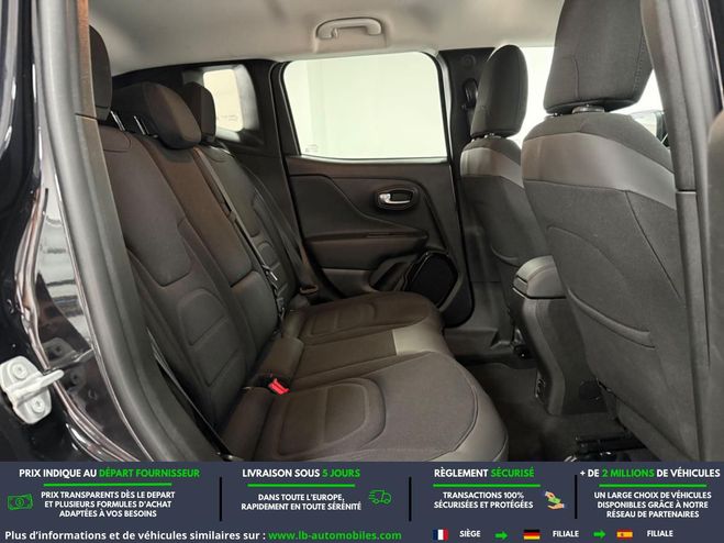 Jeep Renegade 1.6 E.torQ Evo 110 ch Noir M�tallique de 2017