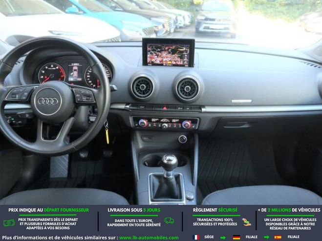 Audi A3 TFSI 115 BVM Noir M�tallique de 2019